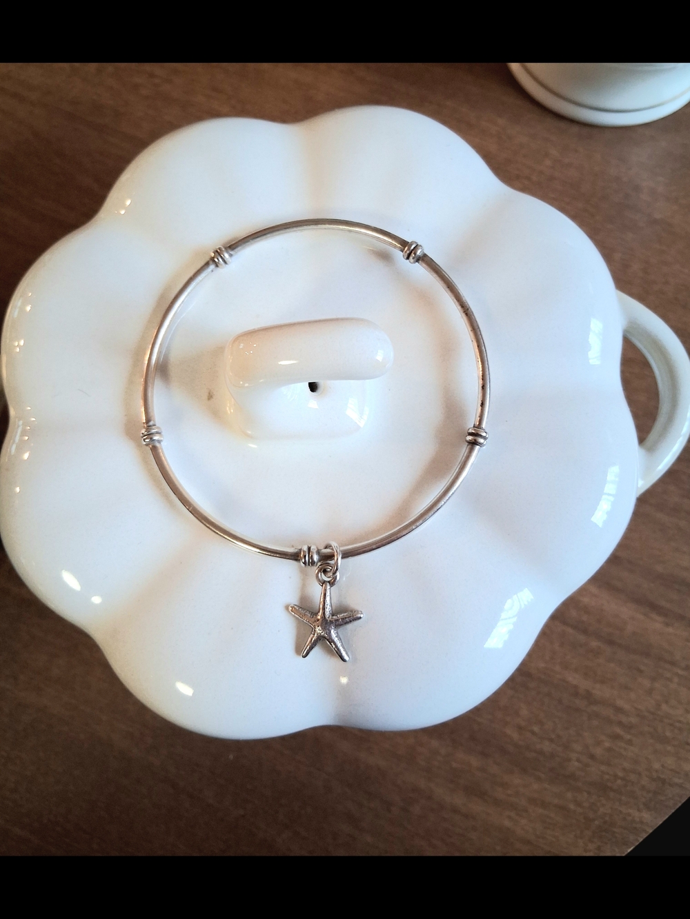 Brighton Starfish Charm Bangle Bracelet -